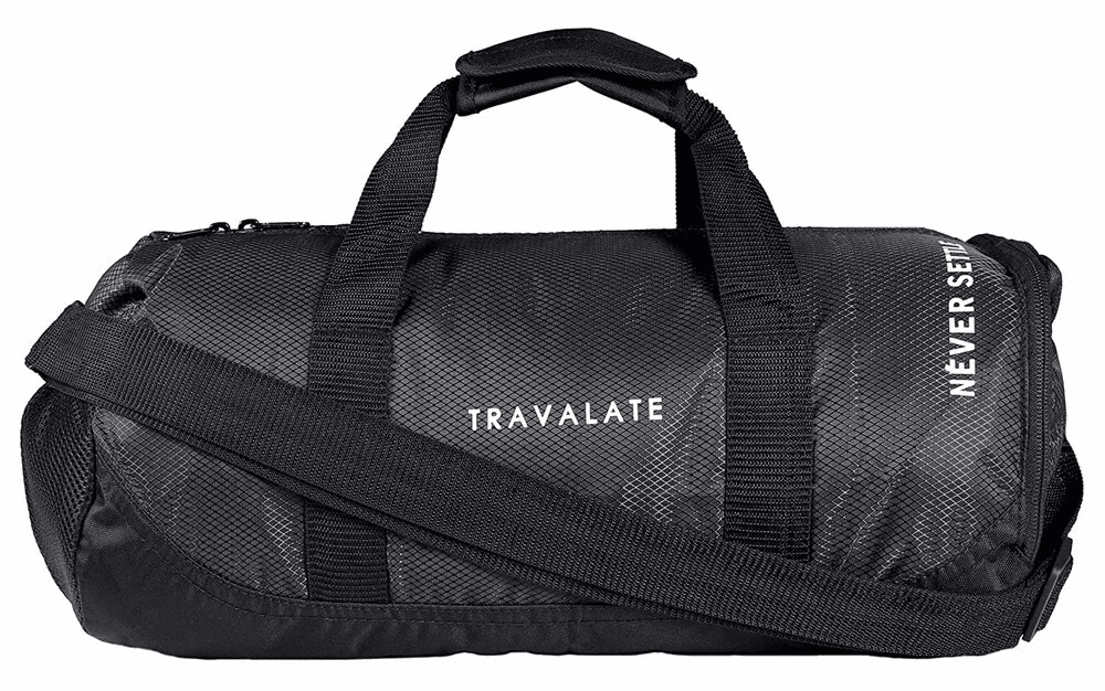 Black Polyester Gym Bags