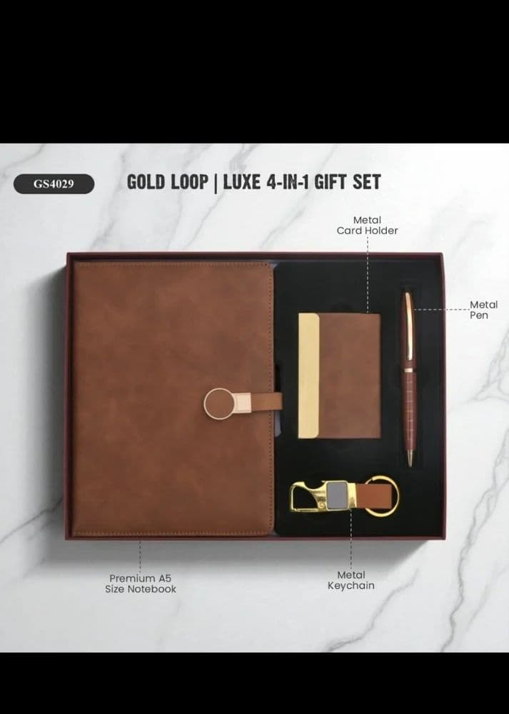 Spiral Bound FUZO 4 IN 1 WASHABLE & REUSABLE NOTEBOOK GIFTSET