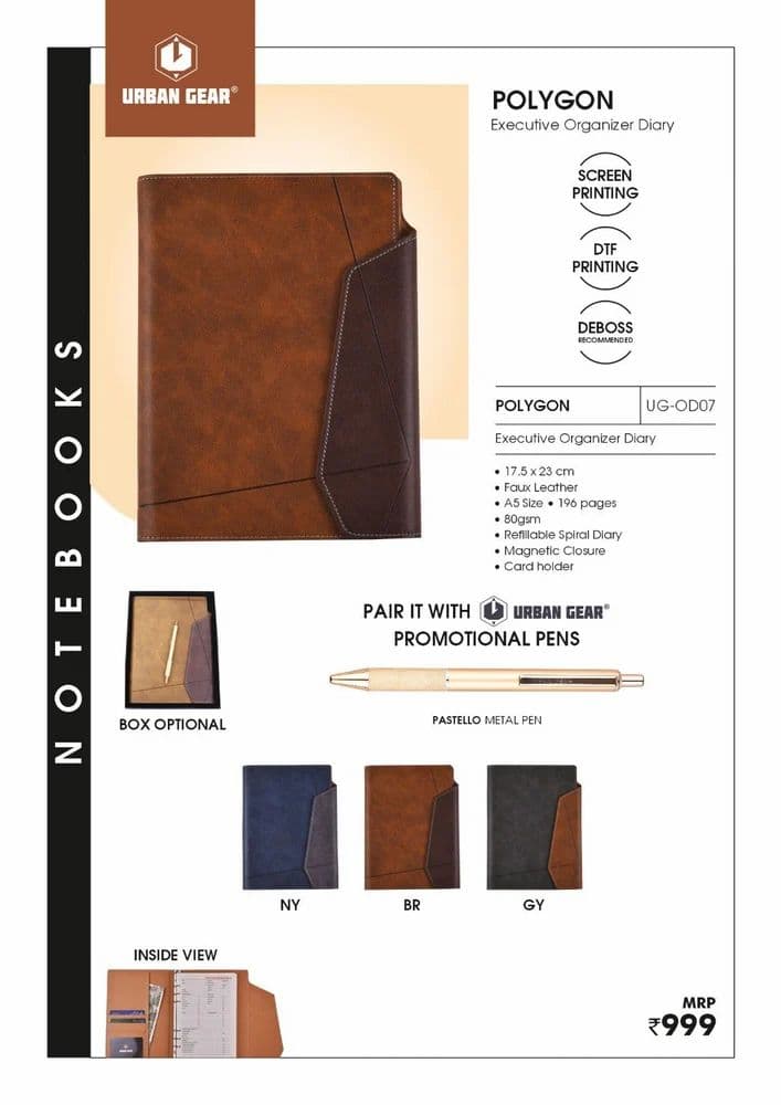 Urban Gear Executive Organizer Diary